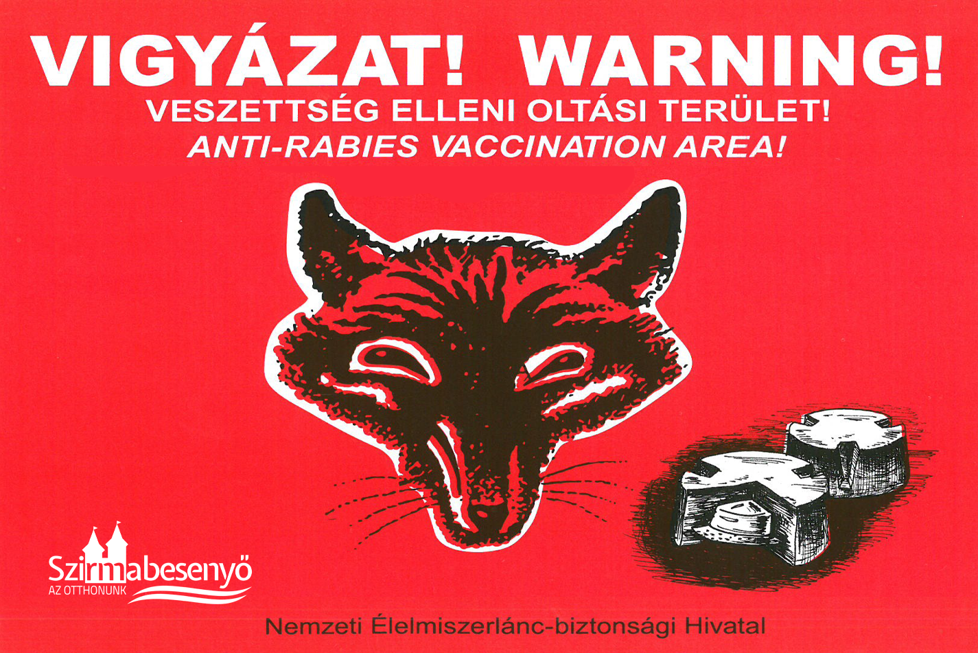 róka immunizálás