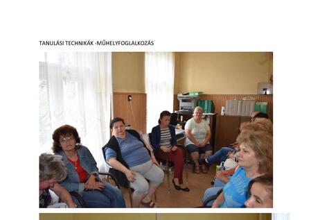  Lifelong learning Szirmabesenyőn